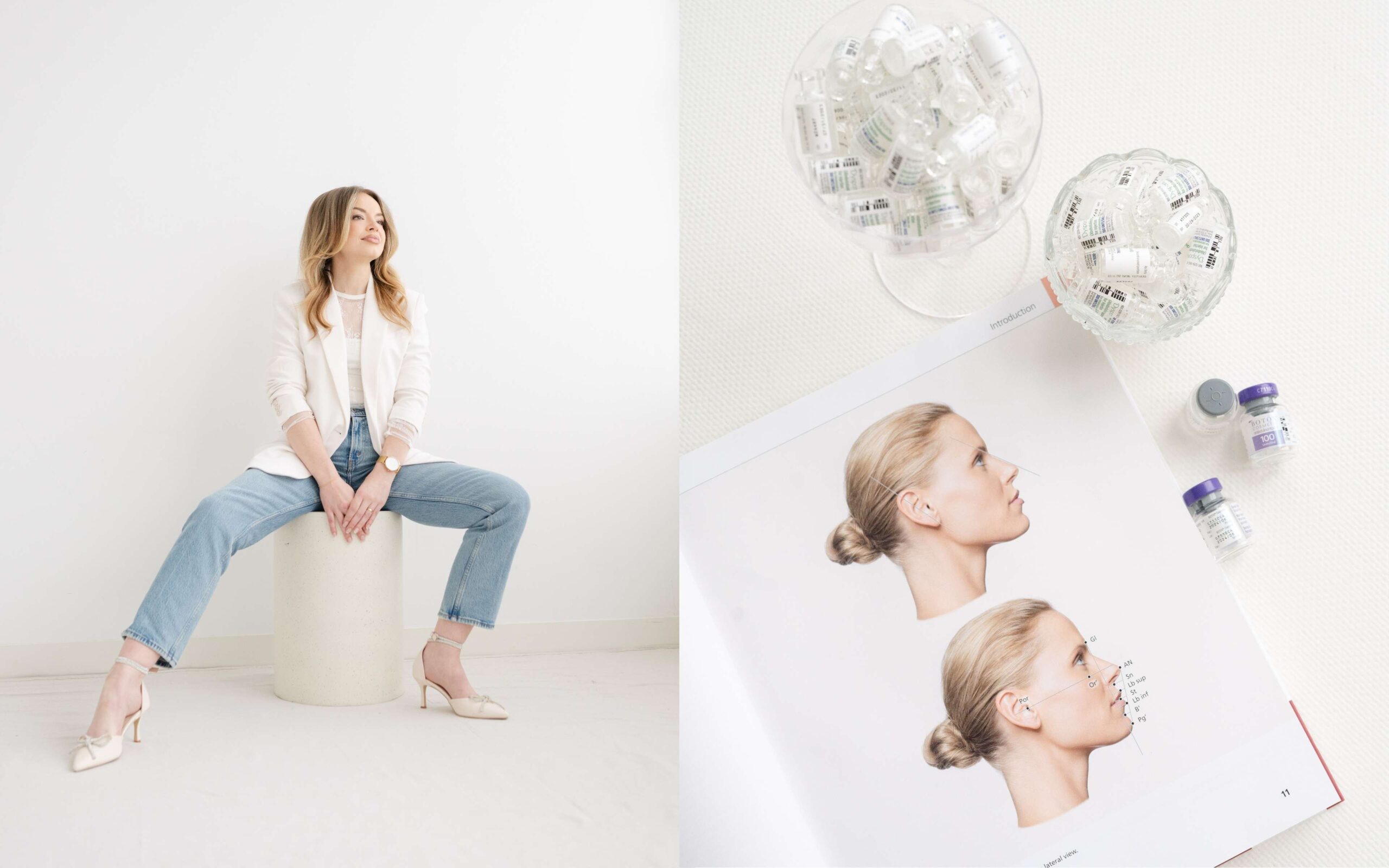 ct branding photography for beige and botox boston botox injector by nikki estephan